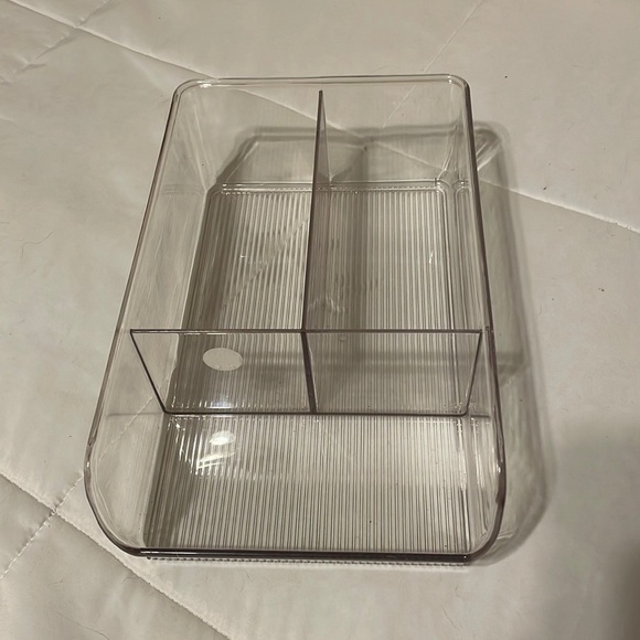 Inter Design clear organizer with three sections - Picture 2 of 8
